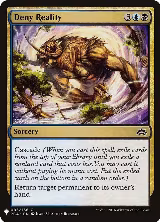 Deny Reality (PCA) (85), The List Reprints — Magic card price