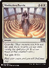 Meditation Puzzle (19), The List Reprints — Magic card price