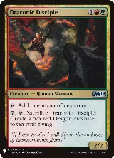 Draconic Disciple (215), The List Reprints — Magic card price