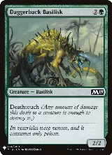Daggerback Basilisk (174), The List Reprints — Magic card price