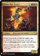 Flame-Kin Zealot (201), The List Reprints — Magic card price