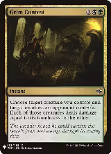 Grim Contest (153), The List Reprints — Magic card price
