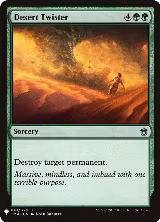 Desert Twister (100), The List Reprints — Magic card price