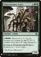 Domesticated Hydra (63), The List Reprints — Magic card price