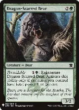 Dragon-Scarred Bear (183), The List Reprints — Magic card price