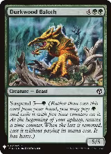Durkwood Baloth (160), The List Reprints — Magic card price