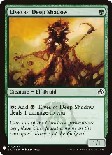Elves of Deep Shadow (56), The List Reprints — Magic card price