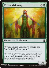 Elvish Visionary (196), The List Reprints — Magic card price