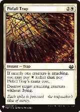 Pitfall Trap (18), The List Reprints — Magic card price