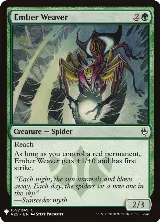 Ember Weaver (169), The List Reprints — Magic card price