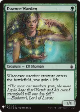 Essence Warden (106), The List Reprints — Magic card price