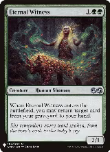 Eternal Witness (UMA) (163), The List Reprints — Magic card price