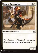 Raptor Companion (19), The List Reprints — Magic card price