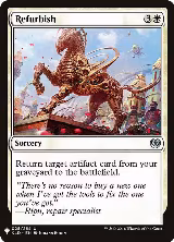 Refurbish (25), The List Reprints — Magic card price