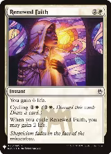 Renewed Faith (31), The List Reprints — Magic card price