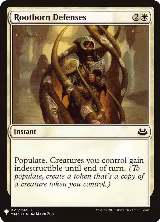 Rootborn Defenses (MM3) (21), The List Reprints — Magic card price