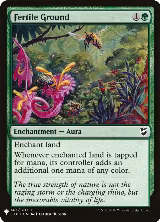 Fertile Ground (147), The List Reprints — Magic card price