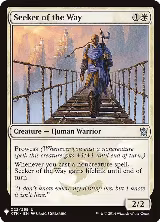 Seeker of the Way (22), The List Reprints — Magic card price