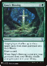 Gaea's Blessing (161), The List Reprints — Magic card price