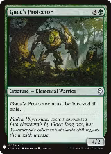 Gaea's Protector (162), The List Reprints — Magic card price