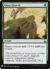 Giant Growth (200), The List Reprints — Magic card price