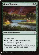 Gift of Paradise (167), The List Reprints — Magic card price