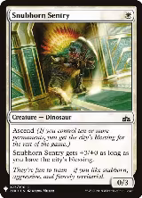 Snubhorn Sentry (23), The List Reprints — Magic card price