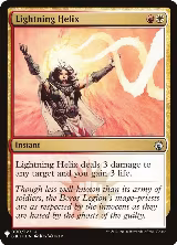 Lightning Helix (90), The List Reprints — Magic card price