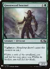 Greenwood Sentinel (187), The List Reprints — Magic card price