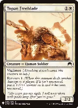 Topan Freeblade (36), The List Reprints — Magic card price