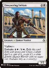 Unwavering Initiate (36), The List Reprints — Magic card price