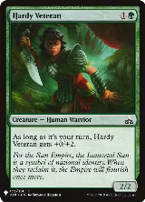 Hardy Veteran (132), The List Reprints — Magic card price