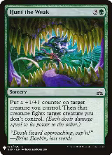 Hunt the Weak (133), The List Reprints — Magic card price