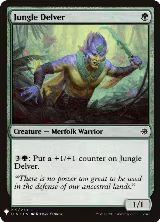 Jungle Delver (195), The List Reprints — Magic card price