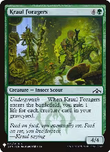 Kraul Foragers (135), The List Reprints — Magic card price