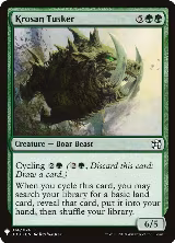 Krosan Tusker (DDU) (14), The List Reprints — Magic card price