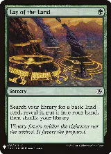 Lay of the Land (185), The List Reprints — Magic card price