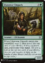 Llanowar Empath (18), The List Reprints — Magic card price