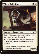 Village Bell-Ringer (22), The List Reprints — Magic card price