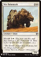 War Behemoth (29), The List Reprints — Magic card price