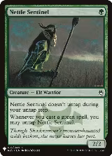 Nettle Sentinel (182), The List Reprints — Magic card price
