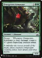 Overgrown Armasaur (141), The List Reprints — Magic card price