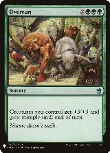 Overrun (130), The List Reprints — Magic card price