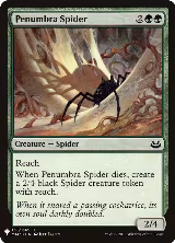 Penumbra Spider (131), The List Reprints — Magic card price