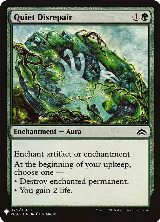 Quiet Disrepair (75), The List Reprints — Magic card price