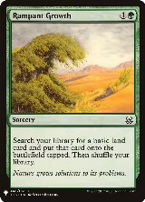 Rampant Growth (48), The List Reprints — Magic card price