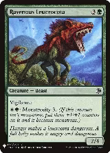 Ravenous Leucrocota (192), The List Reprints — Magic card price
