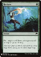 Reclaim (195), The List Reprints — Magic card price