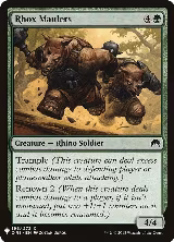 Rhox Maulers (196), The List Reprints — Magic card price