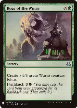Roar of the Wurm (49), The List Reprints — Magic card price